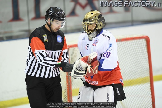 2021-10-10 Hockey Milano Bears-Valpellice Bulldogs 2681 Gianfranco Barozzi